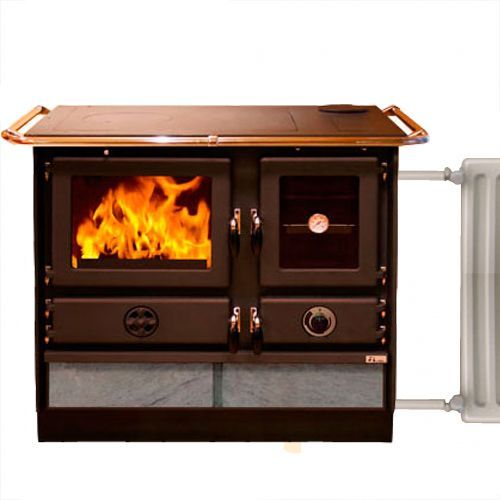 Дровяная плита MBS Super Thermo Magnum Stone